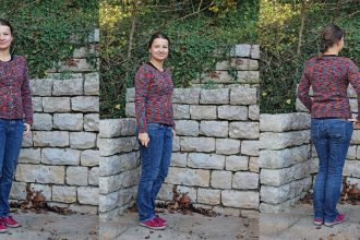 Strickjacke Miette in Reggae Herbstufer