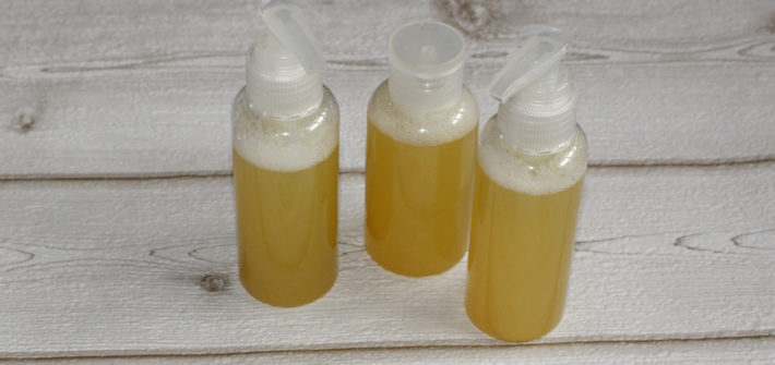 selbstgemachtes Shampoo