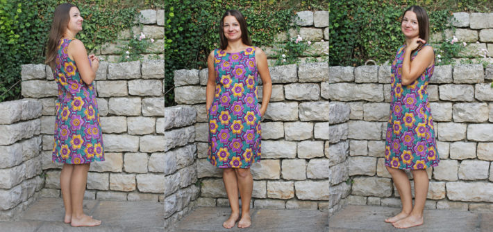 Kleid aus Waxprint