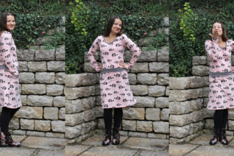 Kleid Optic Flowers Ottobre